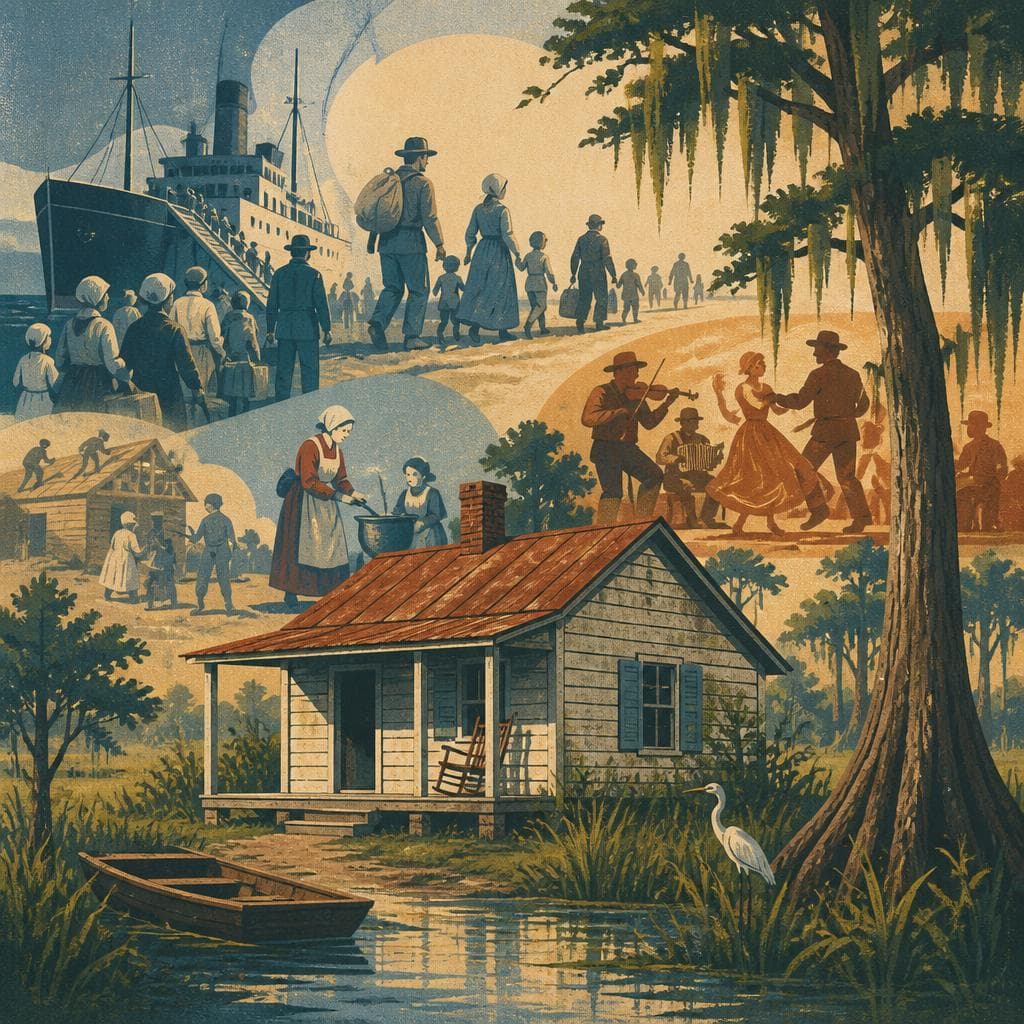 Cover art for What an Acadian Cabin Remembers