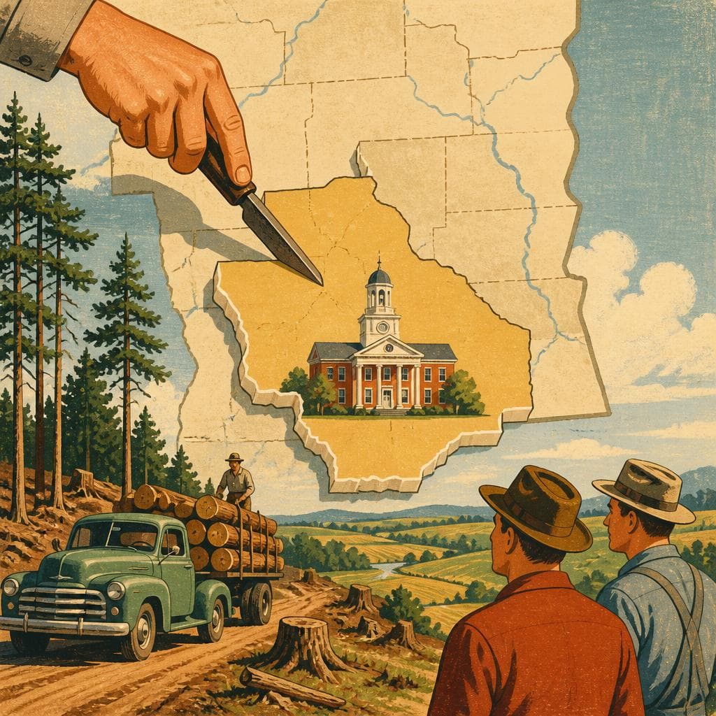 Cover art for When a New County Took Shape in Southwest Arkansas