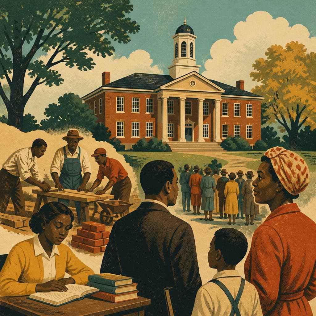 Cover art for Old Main and the School a Community Built