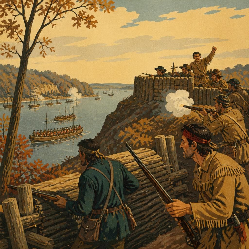 Cover art for At Red Bank, a Small Fort Said No