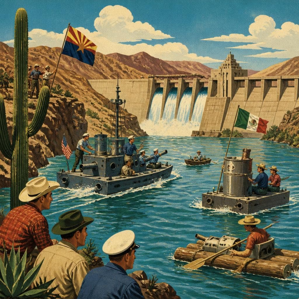 Cover art for When Arizona Sent a Navy to Parker Dam