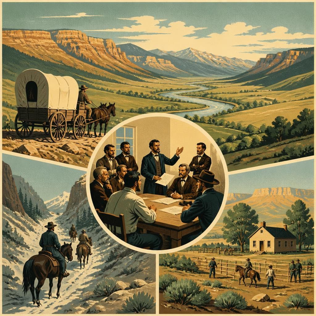 Cover art for A County Born of Distance