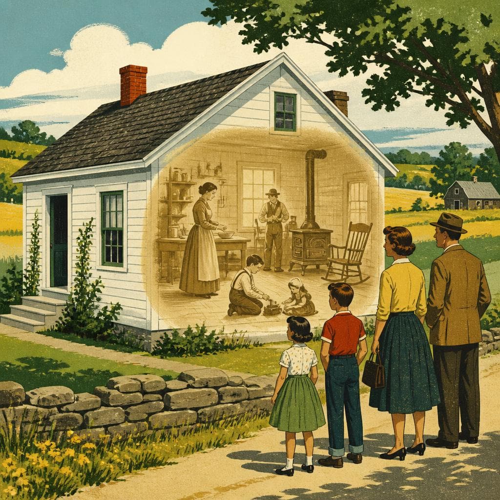 Cover art for A Small House Holding Woodbury’s Earlier Life