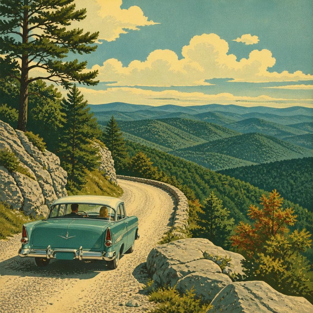 Cover art for Driving the Ozarks on the Ridge