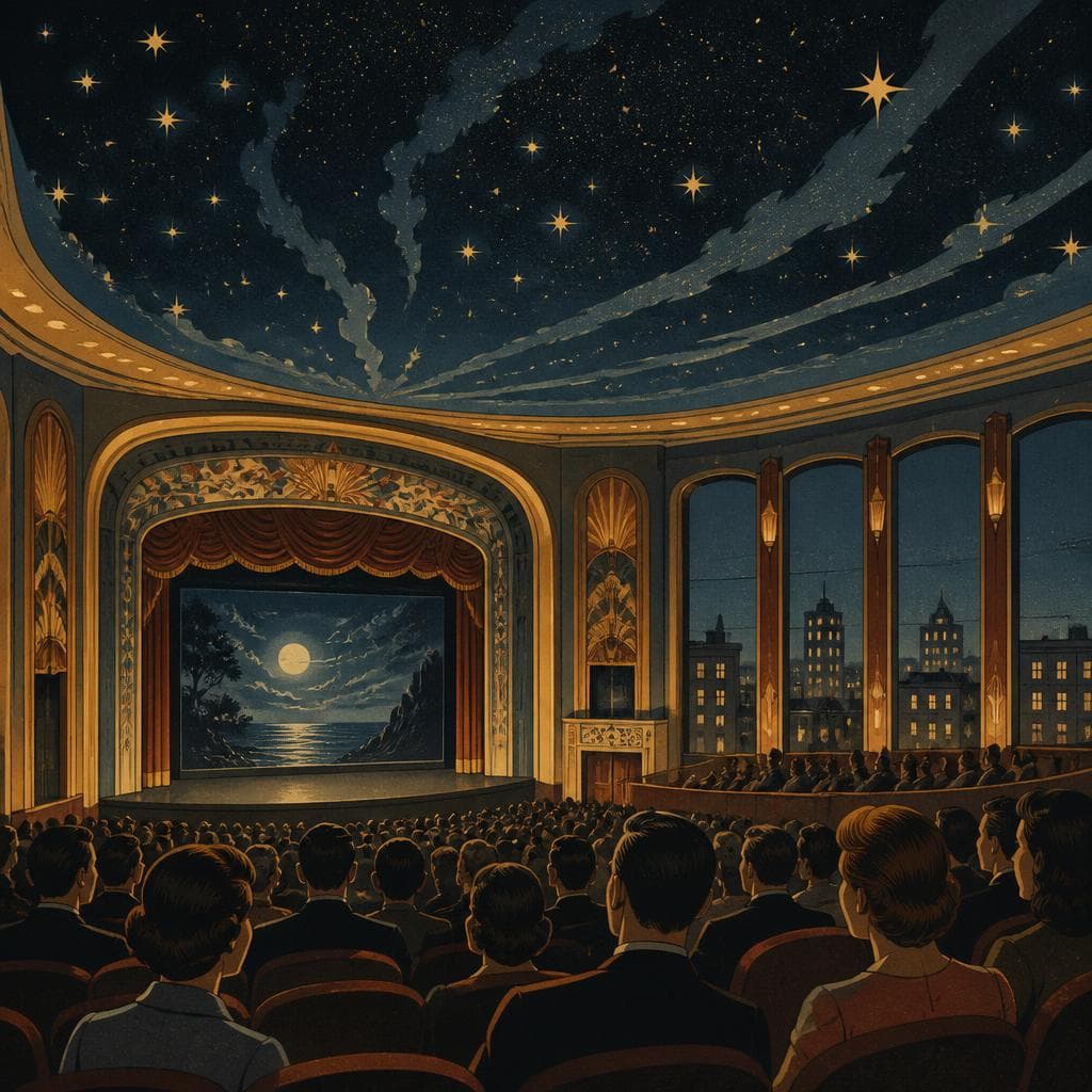 Cover art for A Night Sky Indoors in Downtown Marion