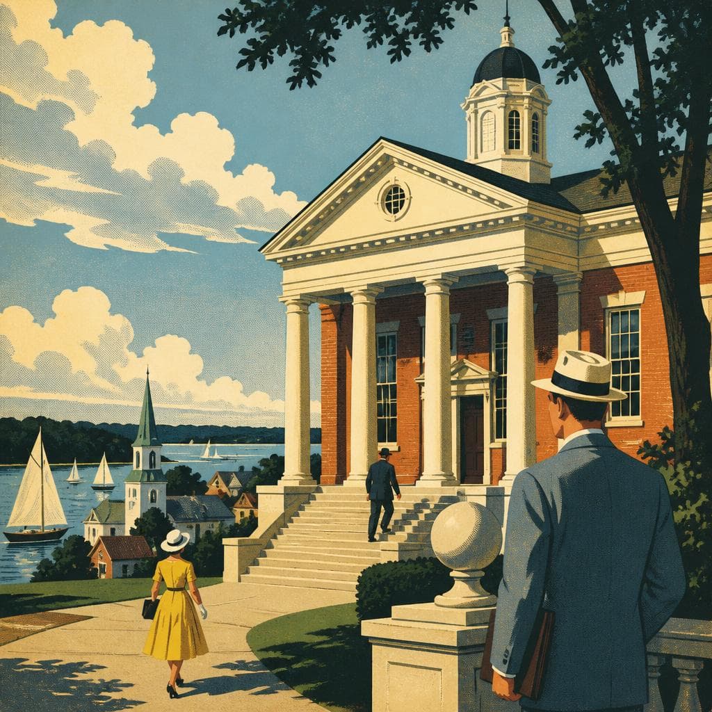 Cover art for Where Talbot County Put Its Public Face
