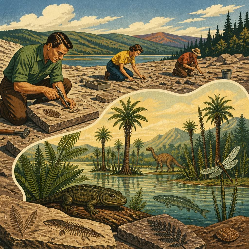Cover art for Reading a Warmer World in Stone