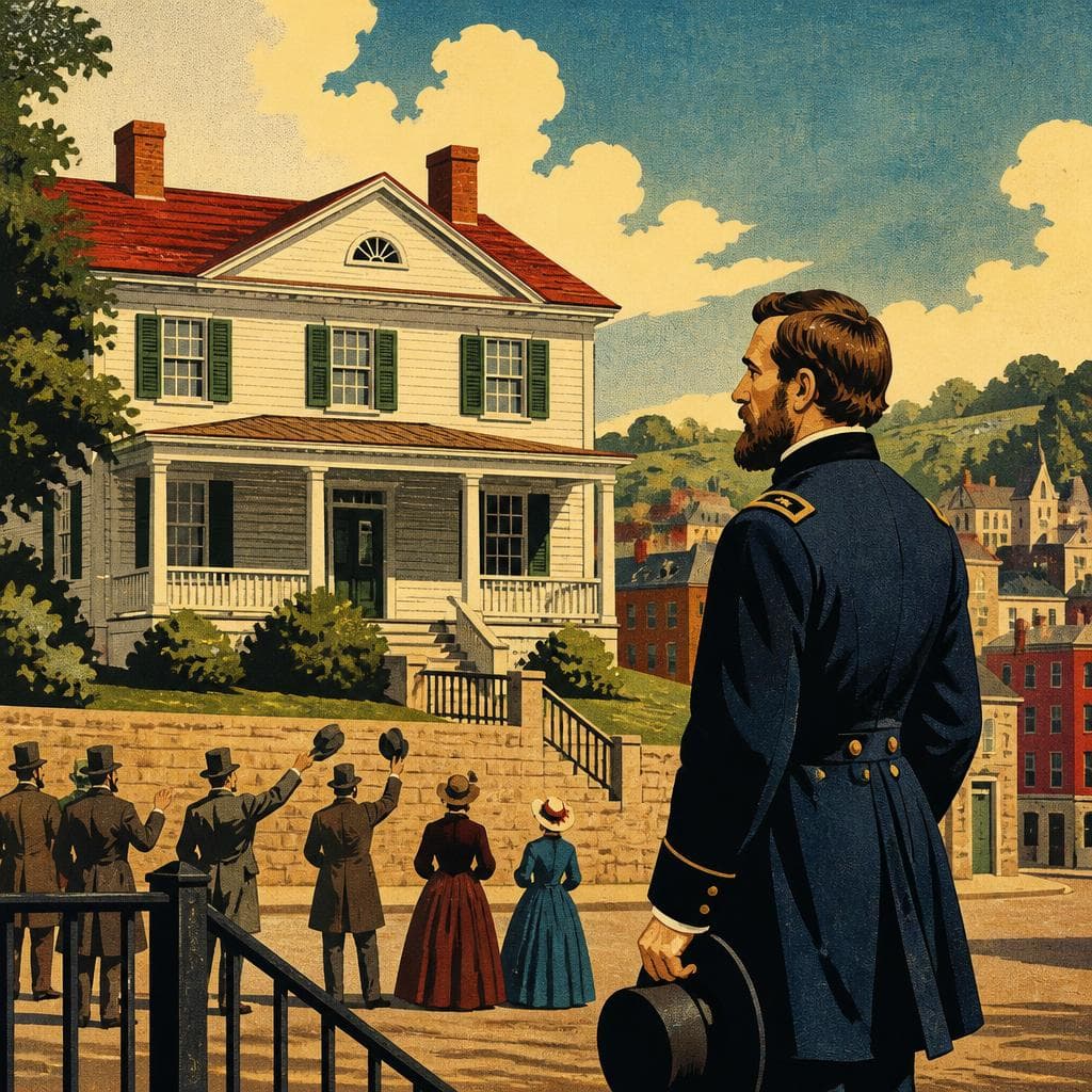 Cover art for The House Galena Gave Grant