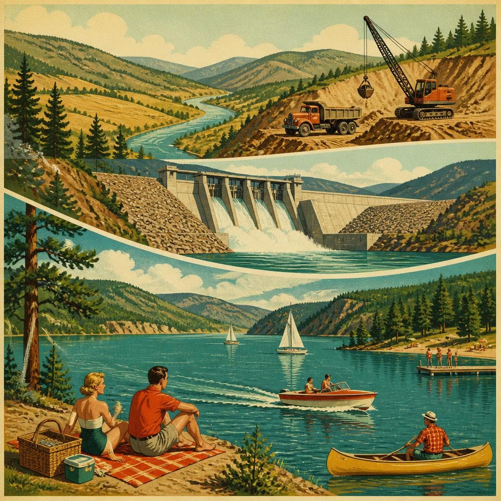 Cover art for When a River Valley Became Swanson Lake