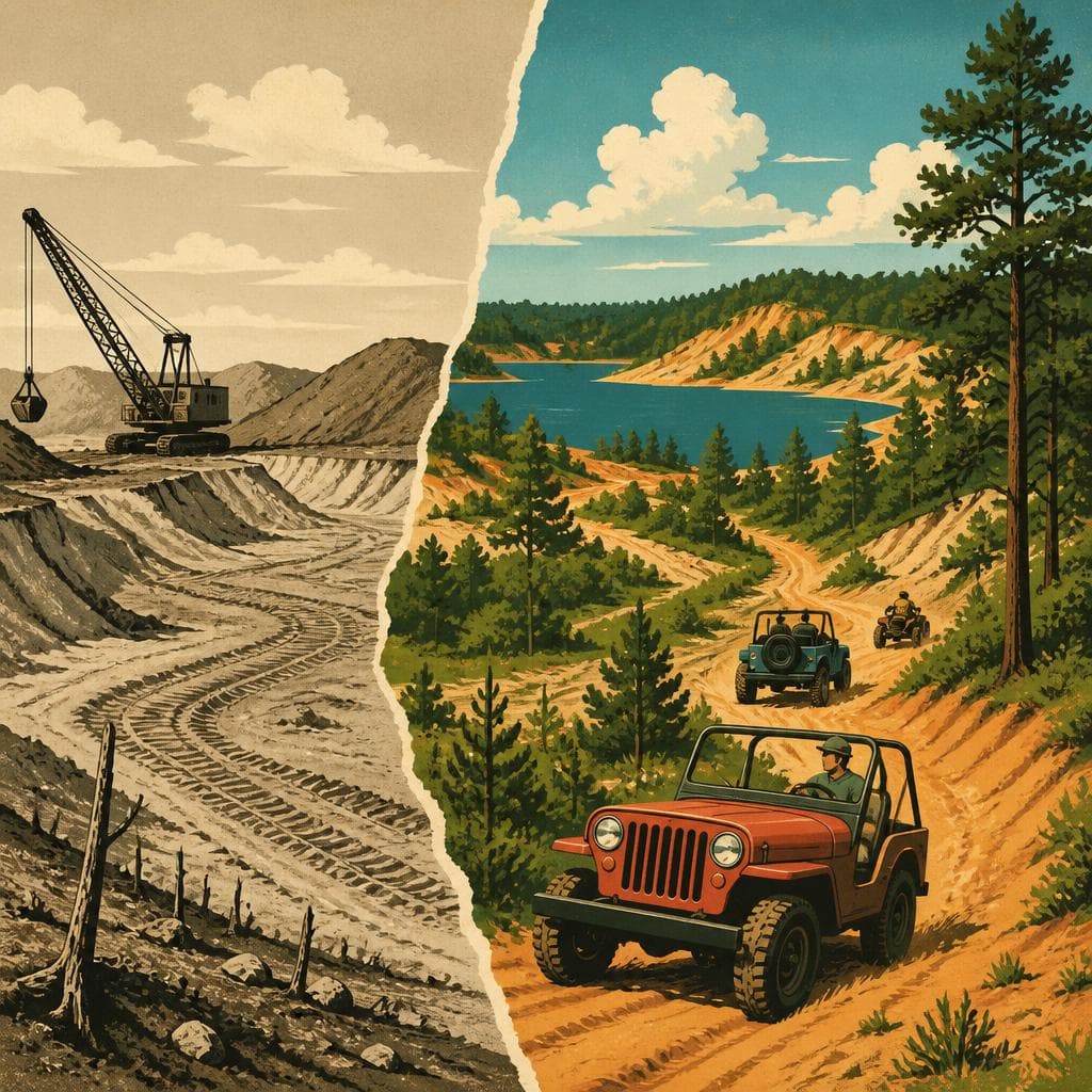 Cover art for From Cutover Sand to Trail Country