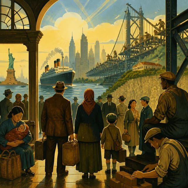Cover art for the Immigration: Golden Doors & New Beginnings collection