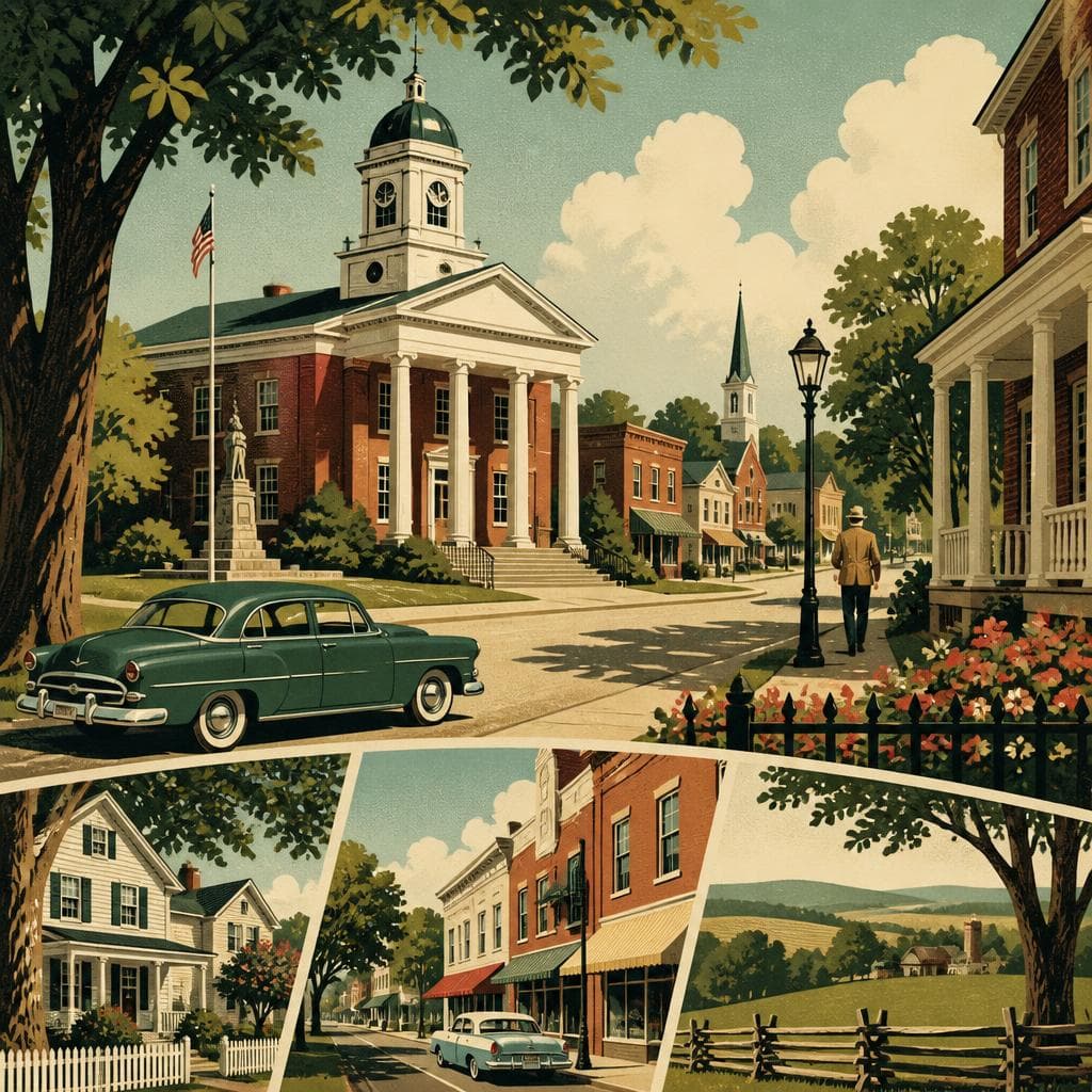 Cover art for Where Virginia’s Courthouse Village Still Holds
