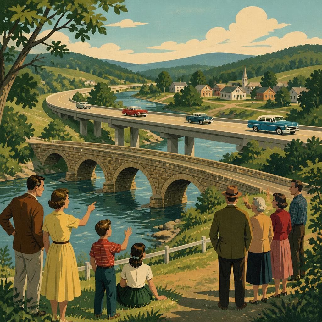 Cover art for The Bridge They Chose to Spare