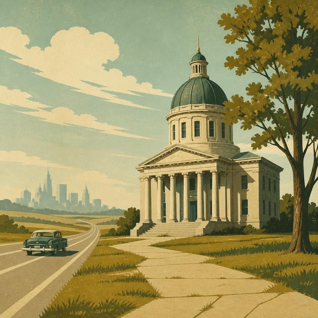 Cover art for The Capitol That Watched Itself Be Left Behind