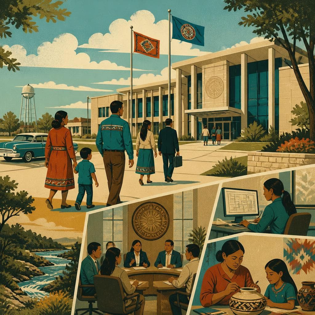 Cover art for Where Chickasaw Government Lives Now