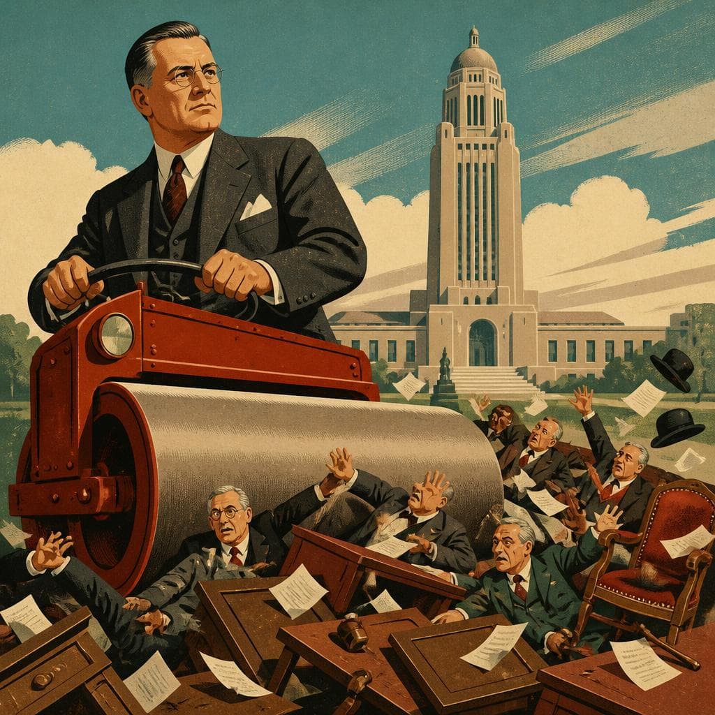 Cover art for The Senator Who Flattened a Legislature