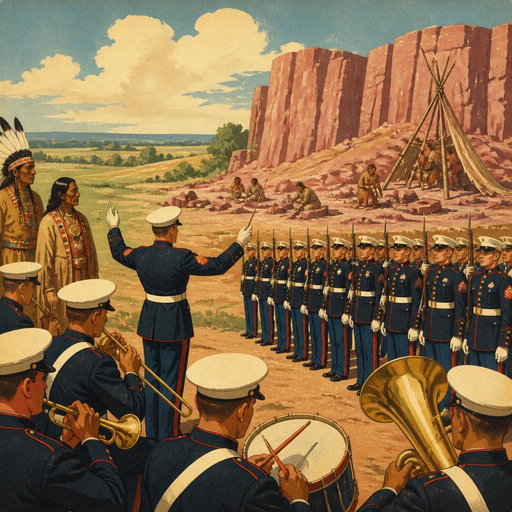 Cover art for When the Band Played at Pipestone