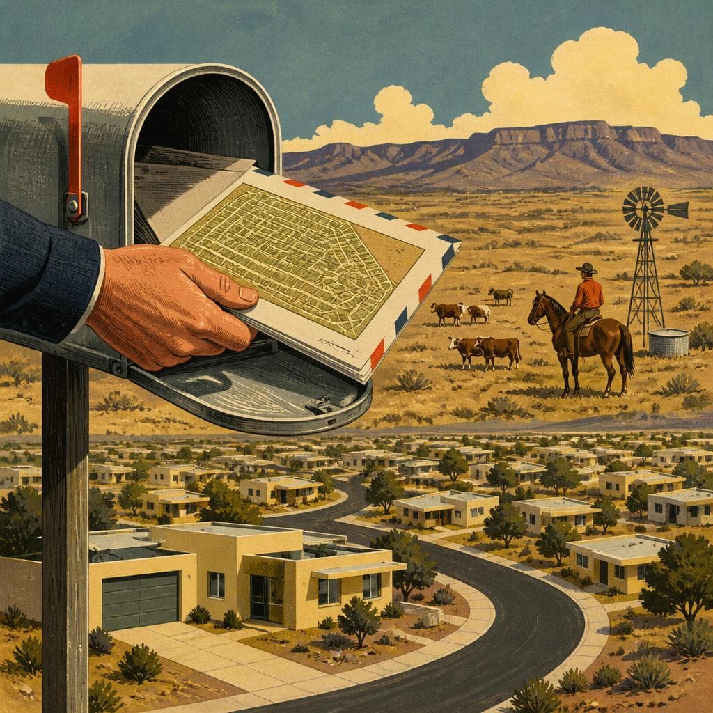 Cover art for When Rio Rancho Arrived in the Mail