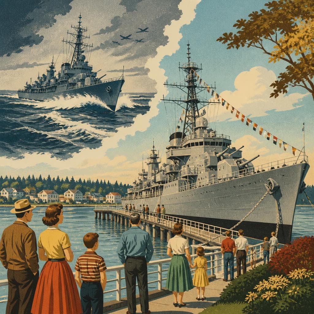 Cover art for Where a Cold War Destroyer Learned to Stand Still
