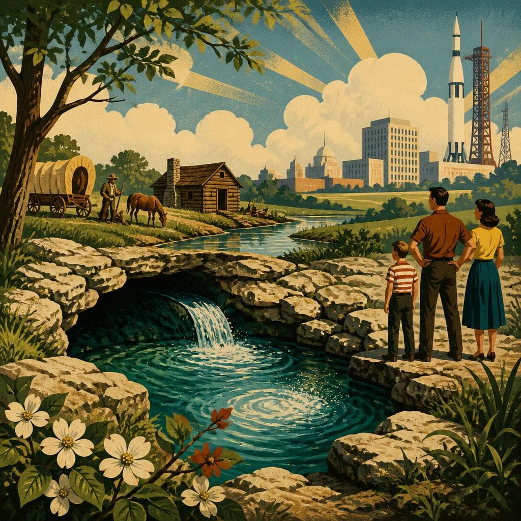 Cover art for The Spring That Made Huntsville