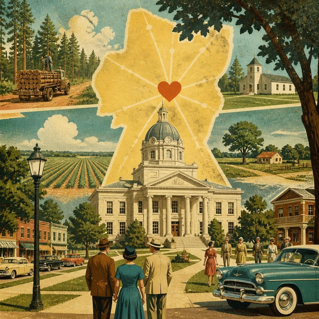 Cover art for How Lucedale Became George County’s Civic Heart