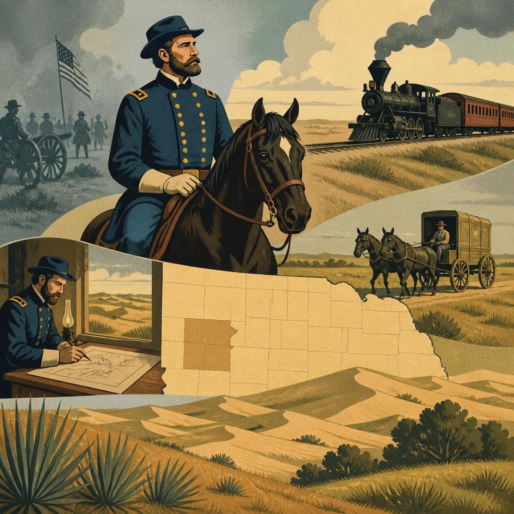 Cover art for How a Union General Reached the Sandhills