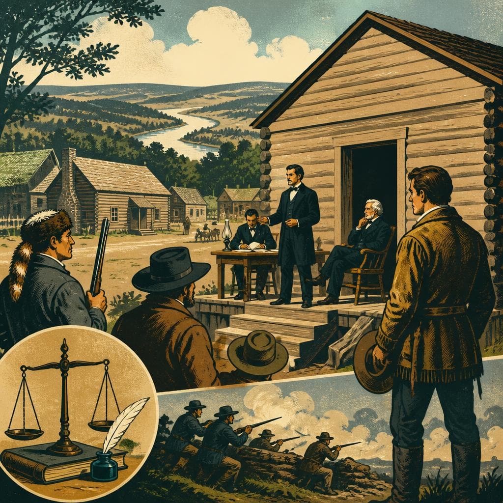 Cover art for Where the Frontier Went to Court