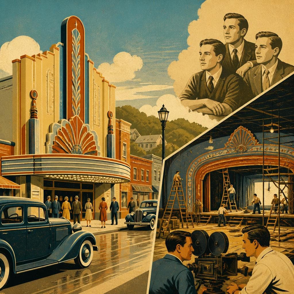Cover art for Before Hollywood, a Theater in New Castle