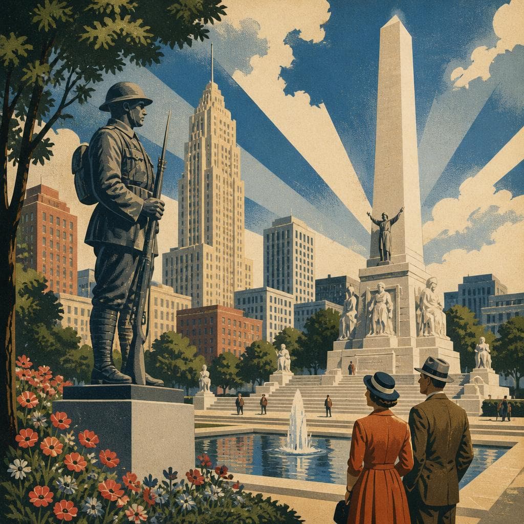 Cover art for When Indianapolis Turned Downtown Into a Memorial