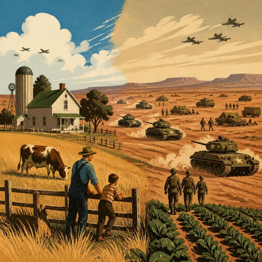 Cover art for When War Came to the Rupert Desert