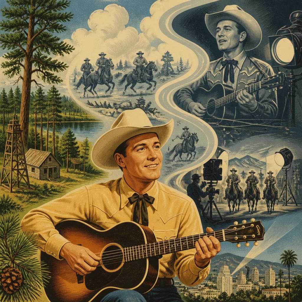 Cover art for Where East Texas Meets the Singing Cowboy