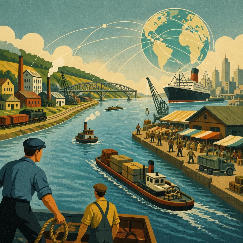 Cover art for When the River Joined the World