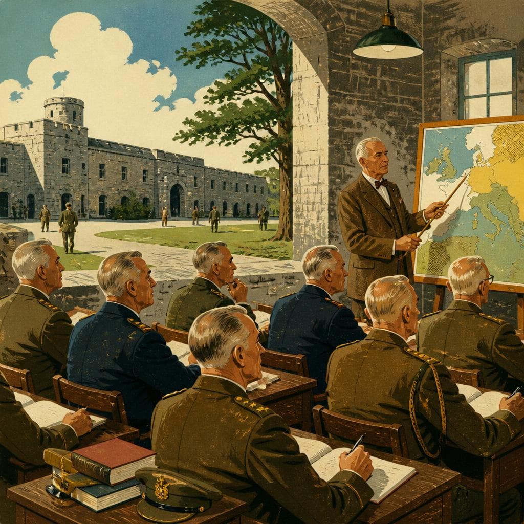 Cover art for Where Generals Go Back to School