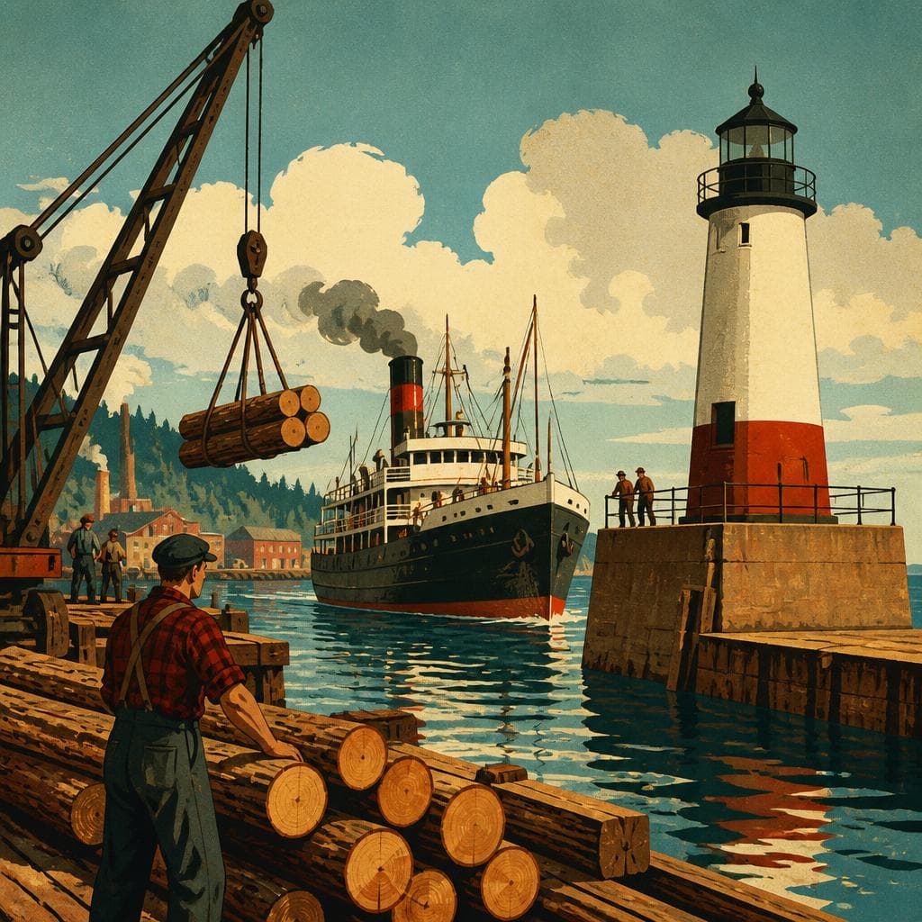 Cover art for Where Lumber Met the Lake