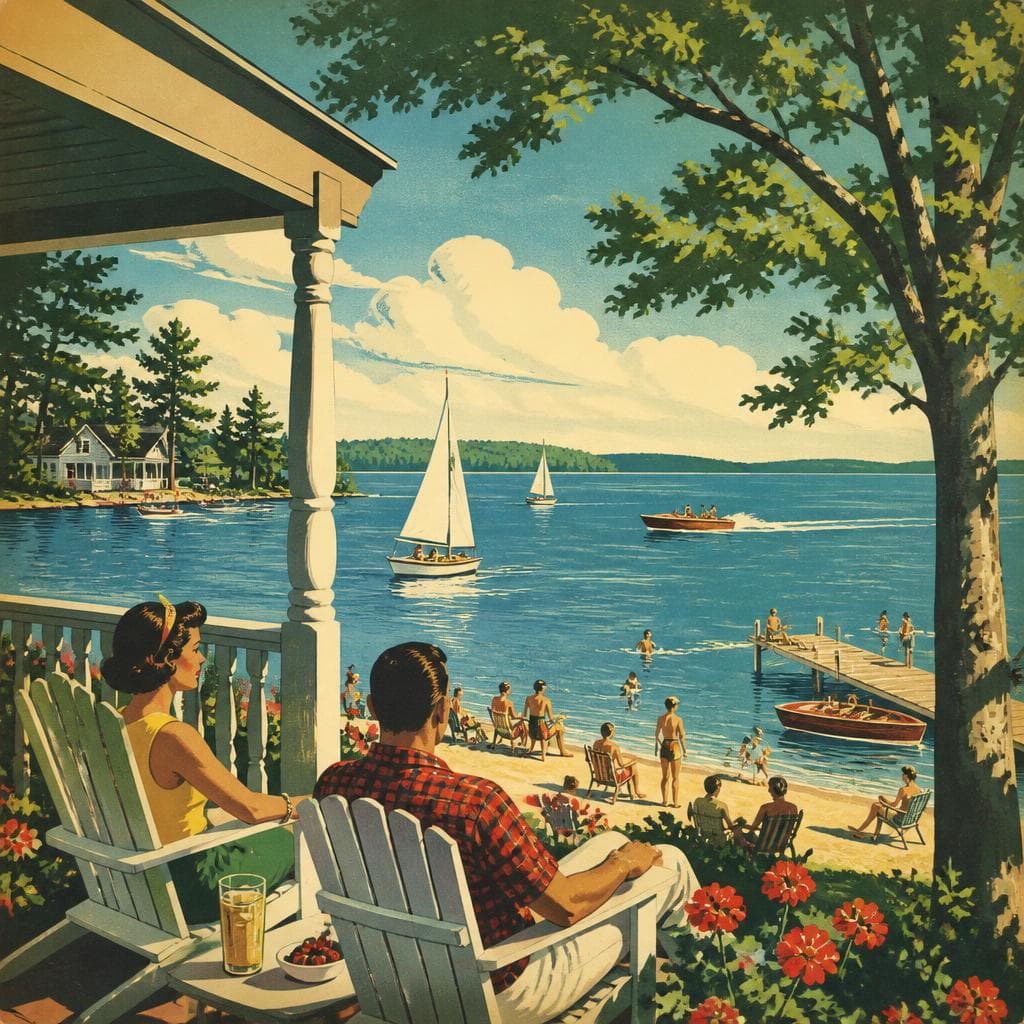 Cover art for Lake Missaukee, the County’s Front Porch