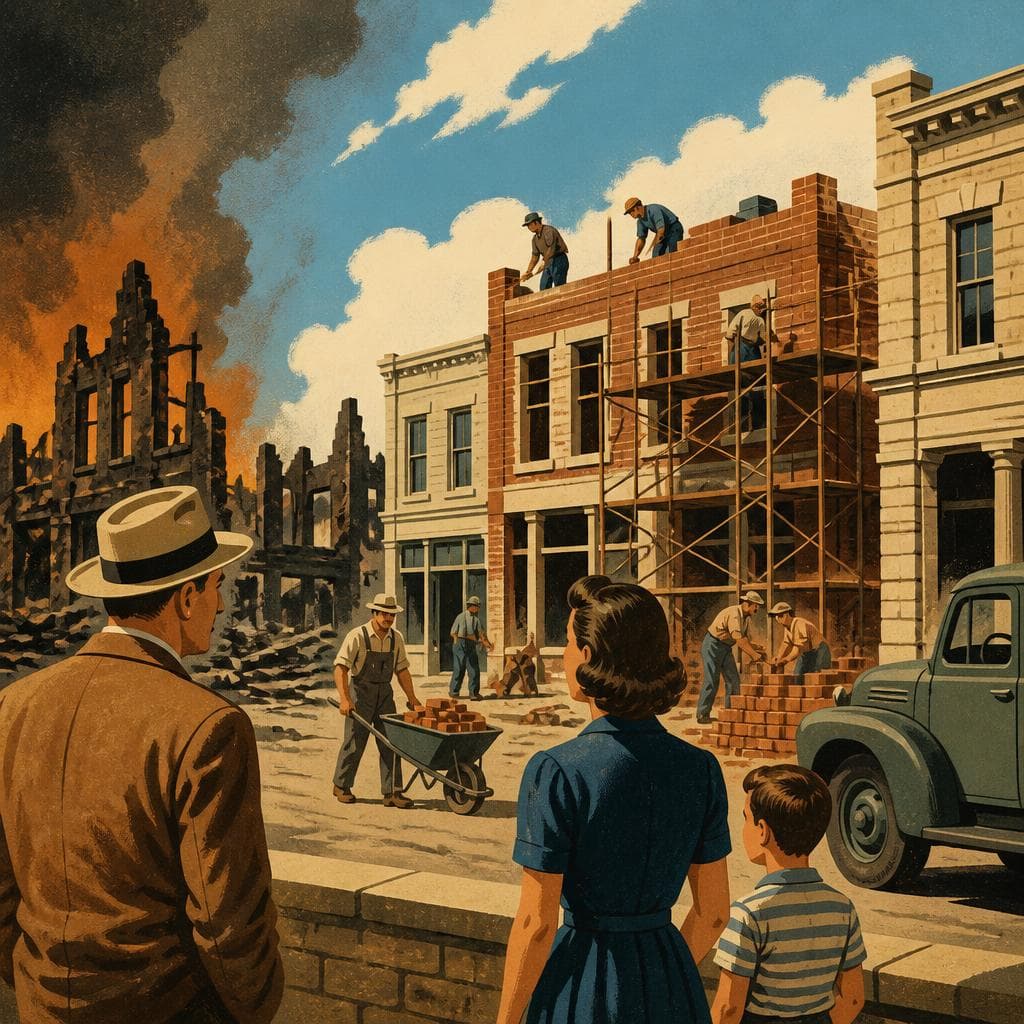 Cover art for When Paris Rebuilt in Brick and Stone