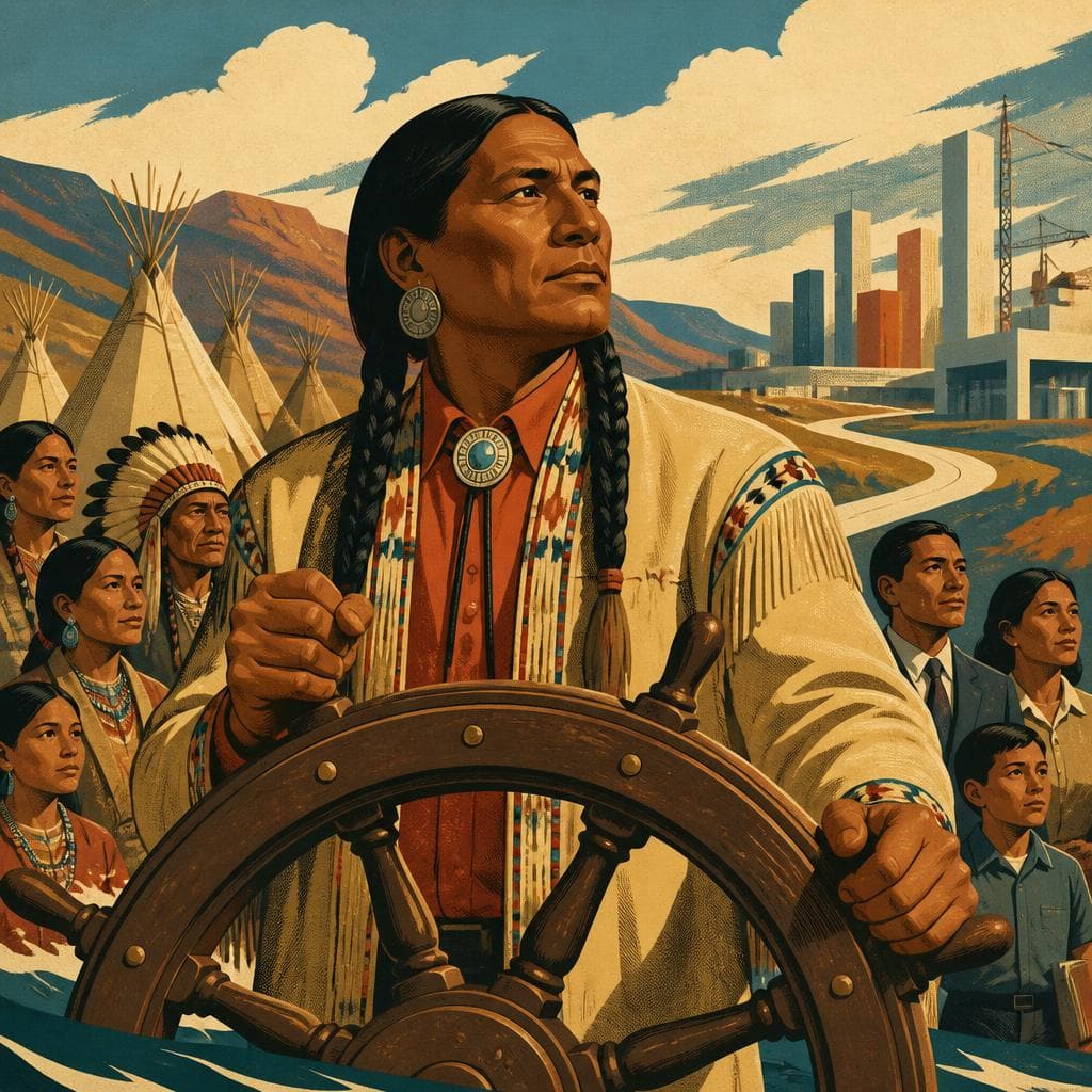 Cover art for At the Helm in a Decisive Decade