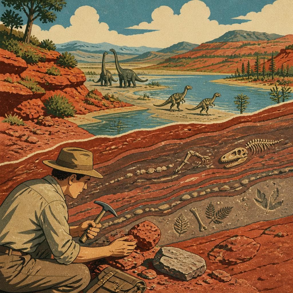 Cover art for Reading Dinosaur Time in the Culpeper Basin