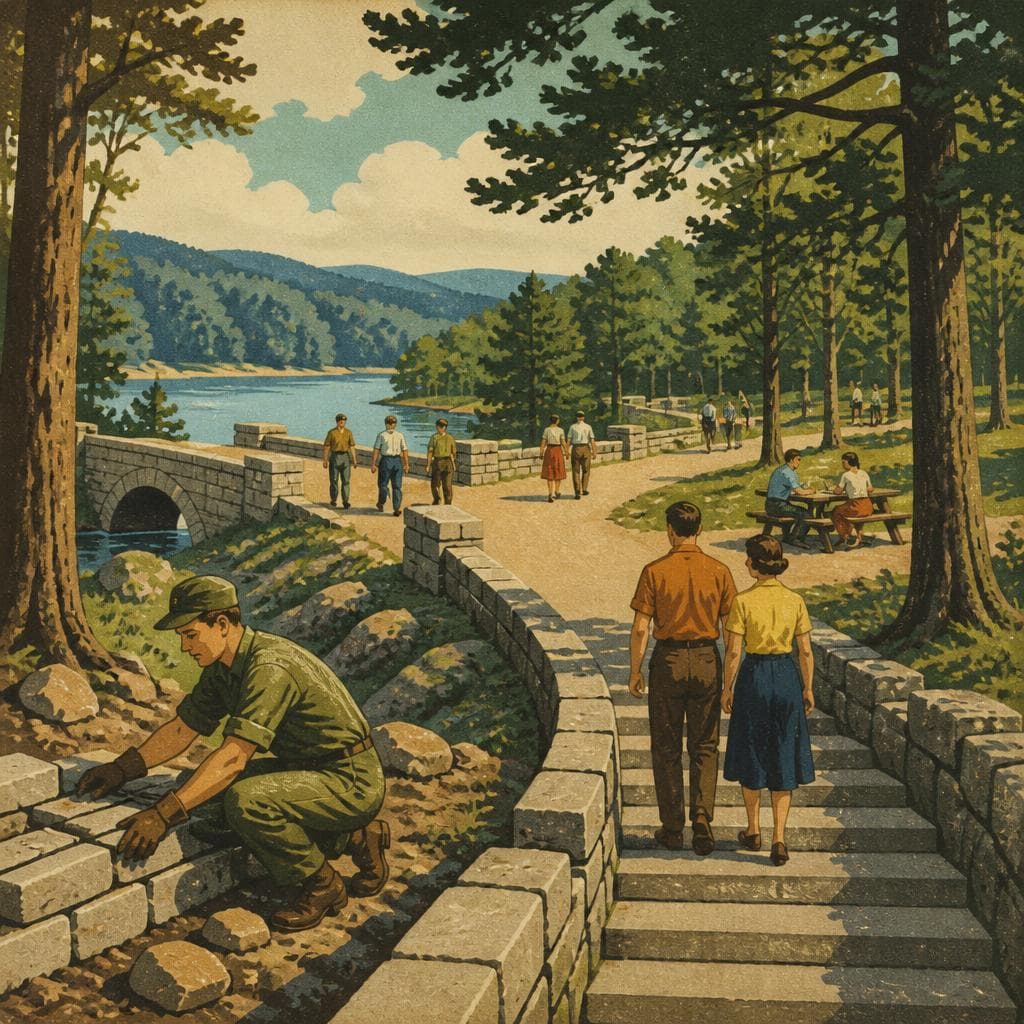 Cover art for The Park the New Deal Left Behind
