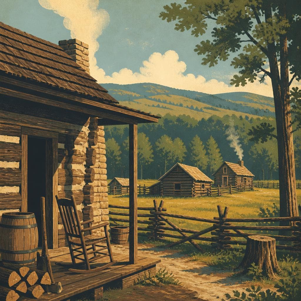 Cover art for Where the Lincoln Story Still Smells Like Wood Smoke