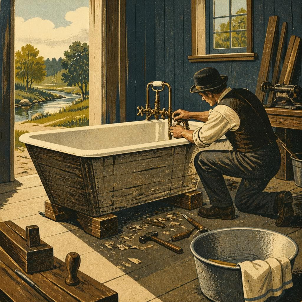 Cover art for When a Trough Became a Tub