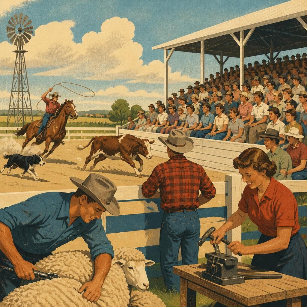 Cover art for Where Ranch Work Meets the Grandstand