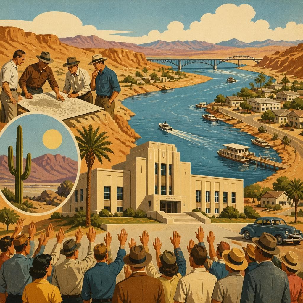 Cover art for When the New County Chose the River Town