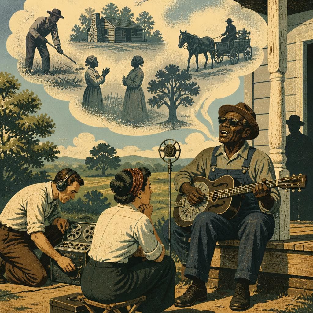 Cover art for What the Lomaxes Caught From Blind Jimmie Strother
