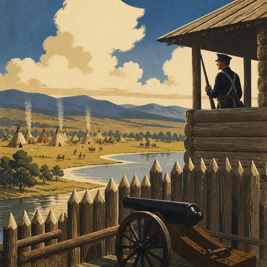 Cover art for The Quiet Threat at Fort Hoskins