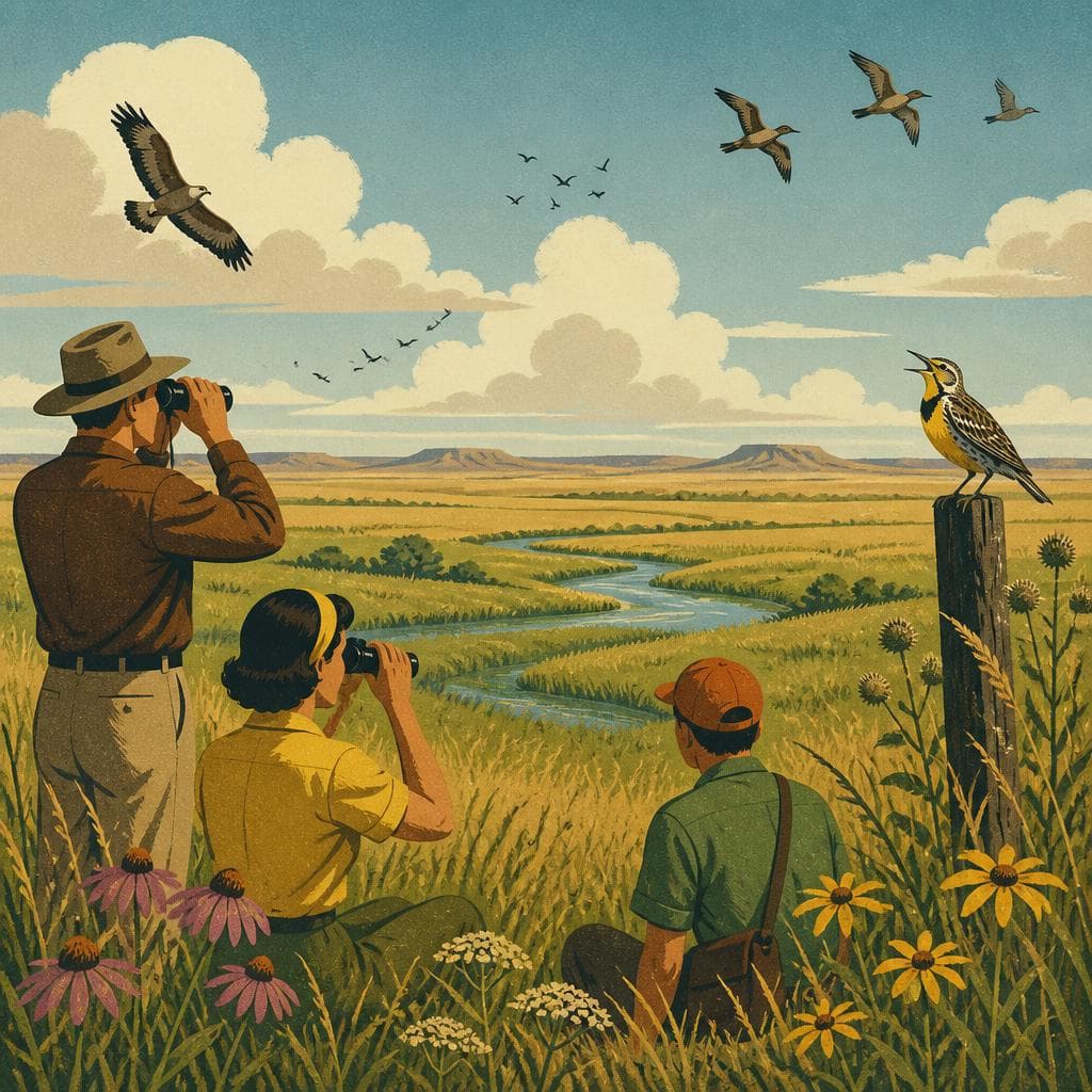 Cover art for Where Kansas Keeps a Surprise Bird List