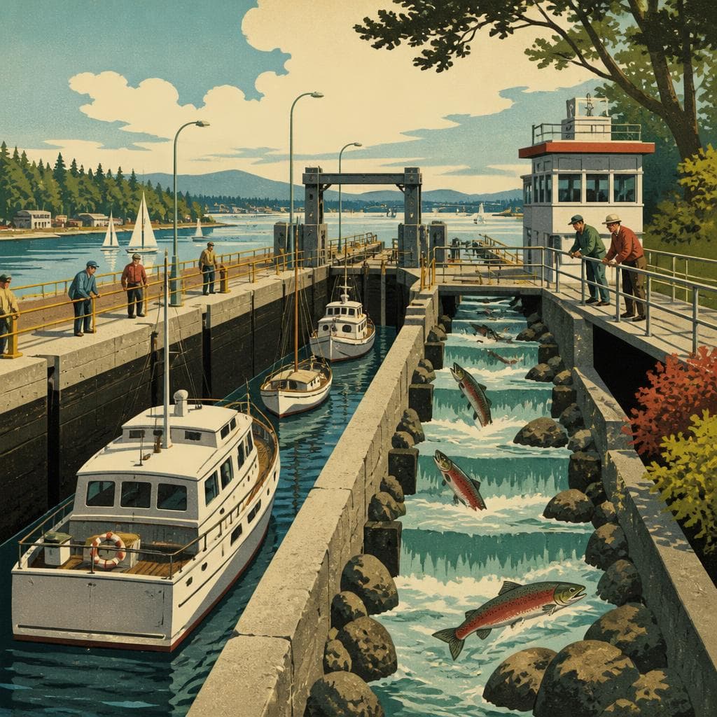 Cover art for Where Salmon Slip Past the Ballard Locks