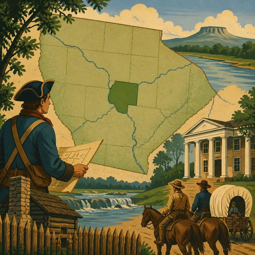 Cover art for Conway County on Arkansas’s Earliest Map