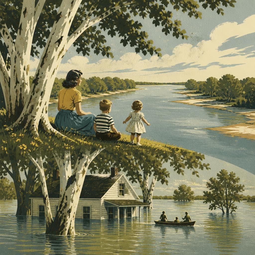Cover art for Where the River Gave, and Took Away