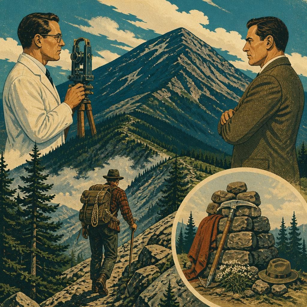 Cover art for The Mountain He Went Back to Prove